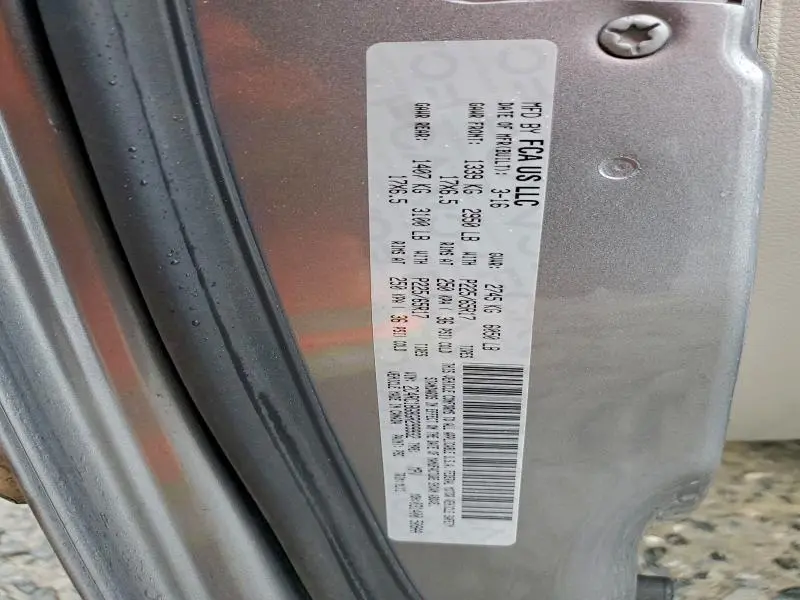 2016 CHRYSLER TOWN & COUNTRY TOURING  