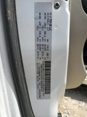 2017 DODGE GRAND CARAVAN SXT  