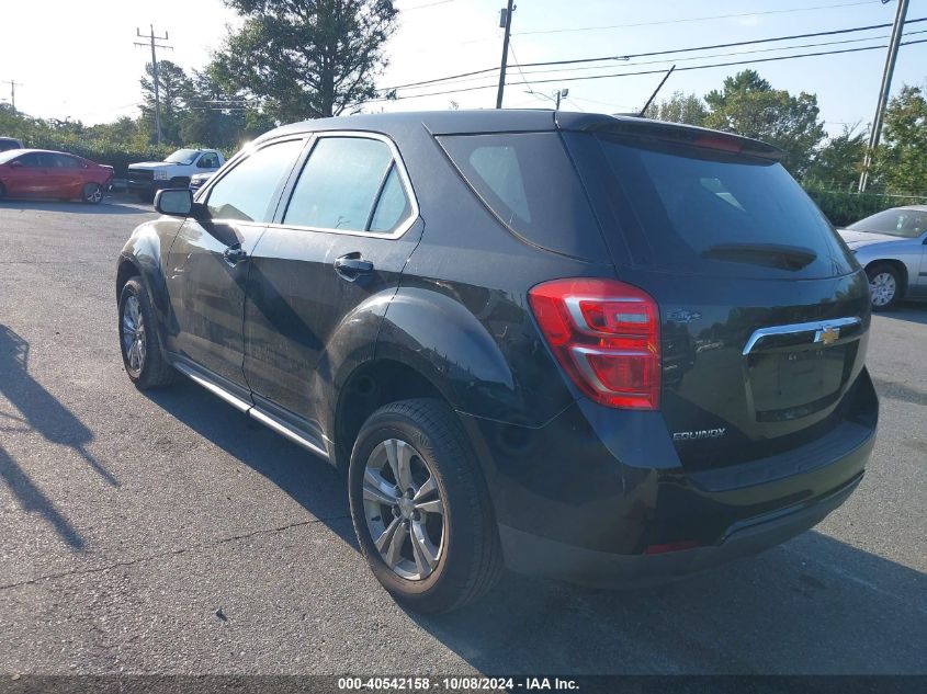 2017 CHEVROLET EQUINOX LS