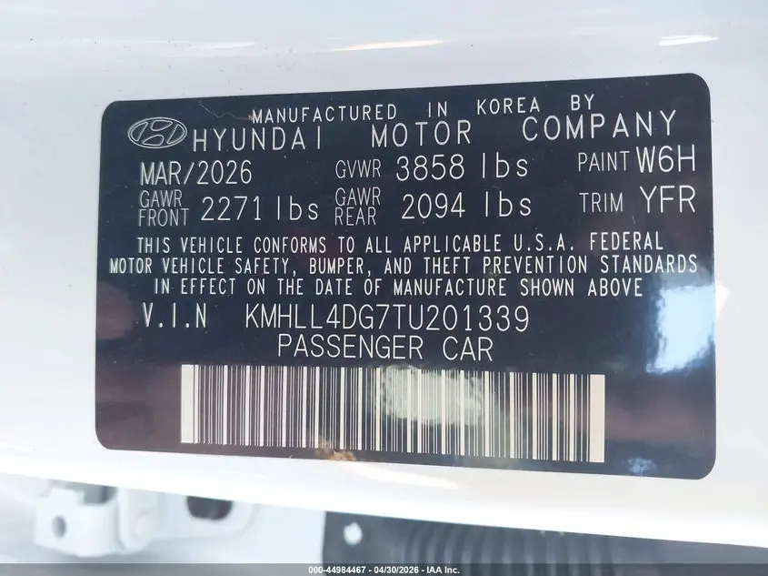 2026 HYUNDAI ELANTRA SE