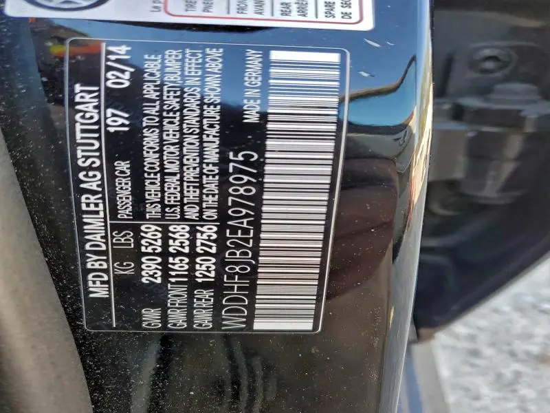 2014 MERCEDES-BENZ E 350 4MATIC  