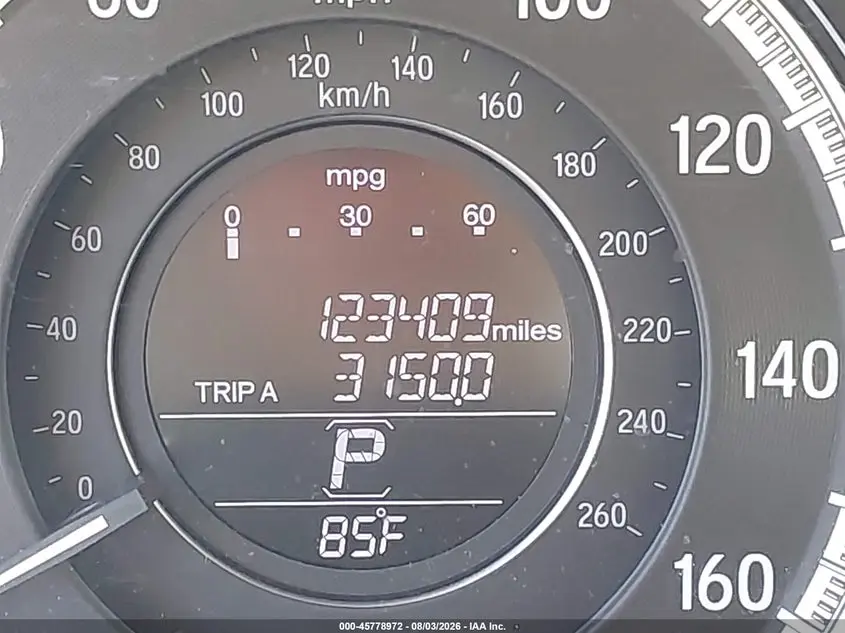 2016 HONDA ACCORD LX