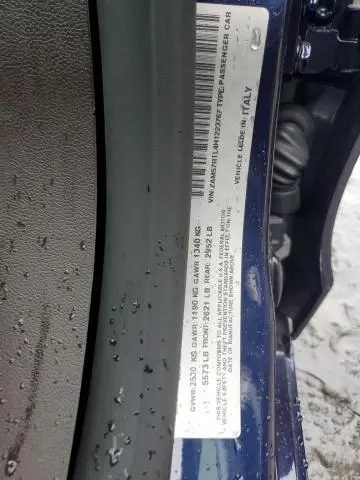 2017 MASERATI GHIBLI S  