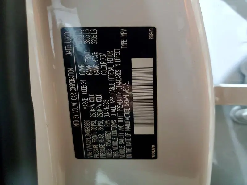 2021 VOLVO XC90 T6 INSCRIPTION  