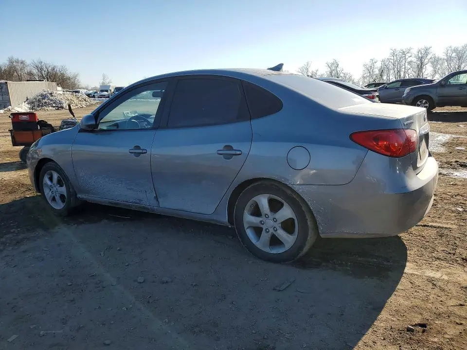2010 HYUNDAI ELANTRA BLUE  