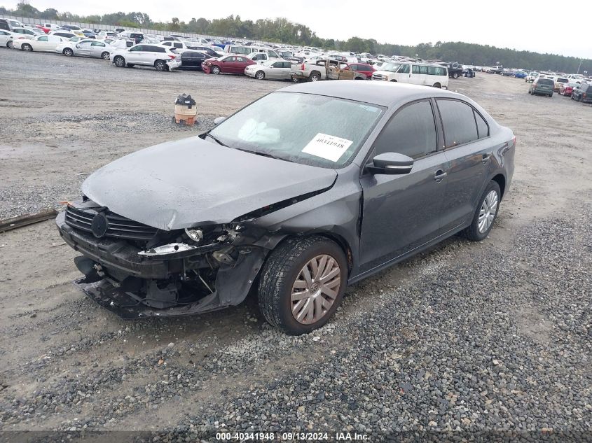 2012 VOLKSWAGEN JETTA 2.5L SE