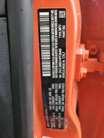 2017 JEEP RENEGADE LATITUDE  