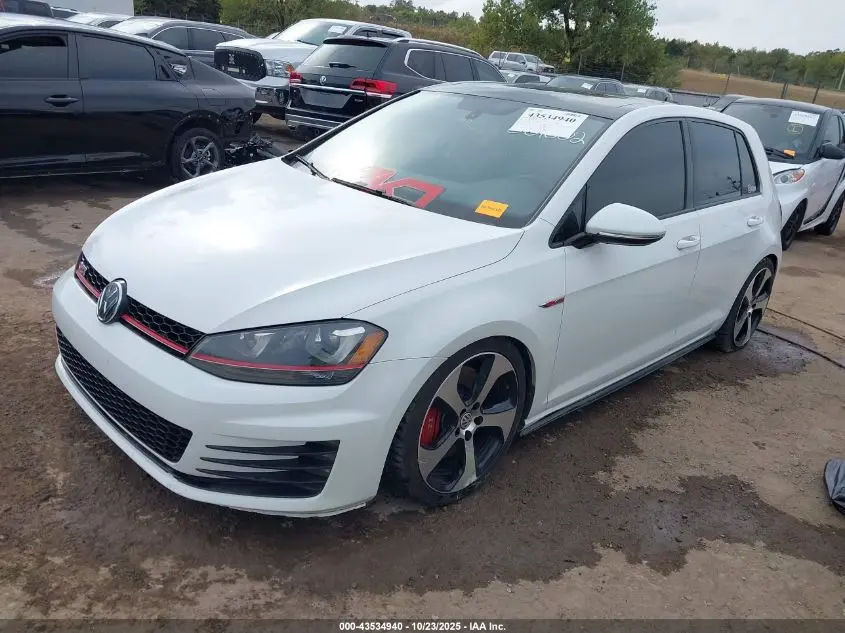 2016 VOLKSWAGEN GOLF GTI AUTOBAHN W/PERFORMANCE PACKAGE 4-DOOR