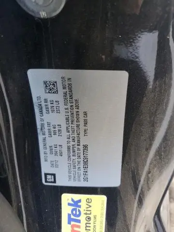 2012 CHEVROLET CAMARO LS  