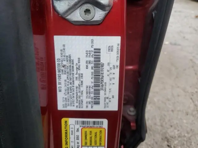 2015 FORD FUSION TITANIUM  