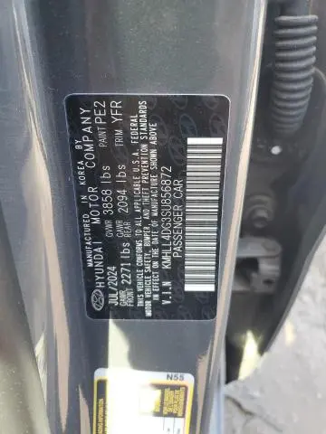 2025 HYUNDAI ELANTRA SE  