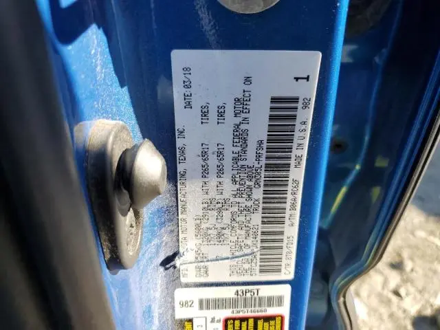 2018 TOYOTA TACOMA DOUBLE CAB  