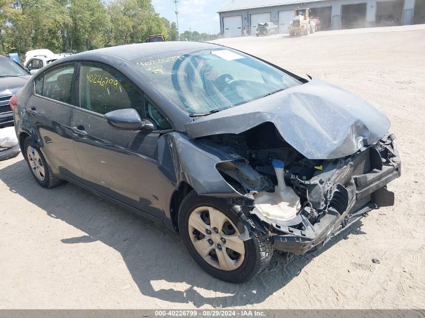 2016 KIA FORTE LX