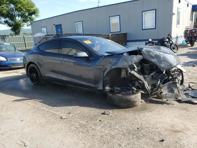 2015 TESLA MODEL S P85D  