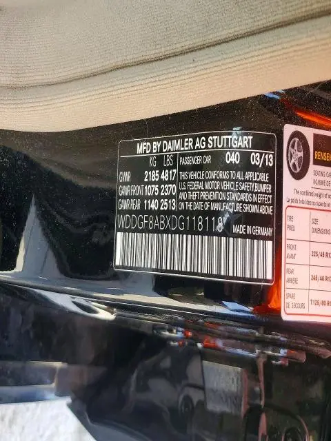 2013 MERCEDES-BENZ C 300 4MATIC  