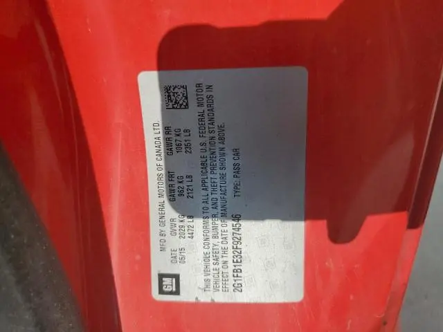 2015 CHEVROLET CAMARO LS  