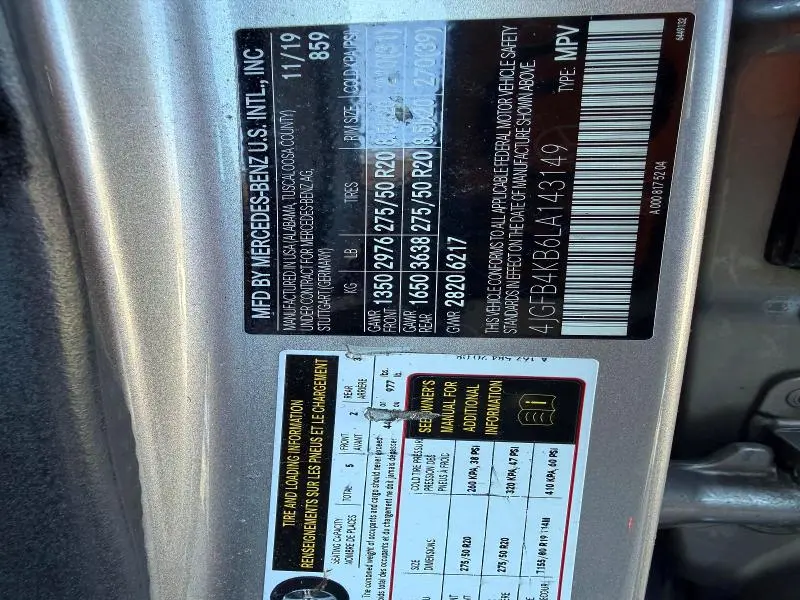 2020 MERCEDES-BENZ GLE 350 4MATIC  