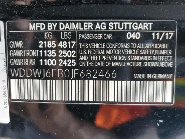 2018 MERCEDES-BENZ C 43 4MATIC AMG  
