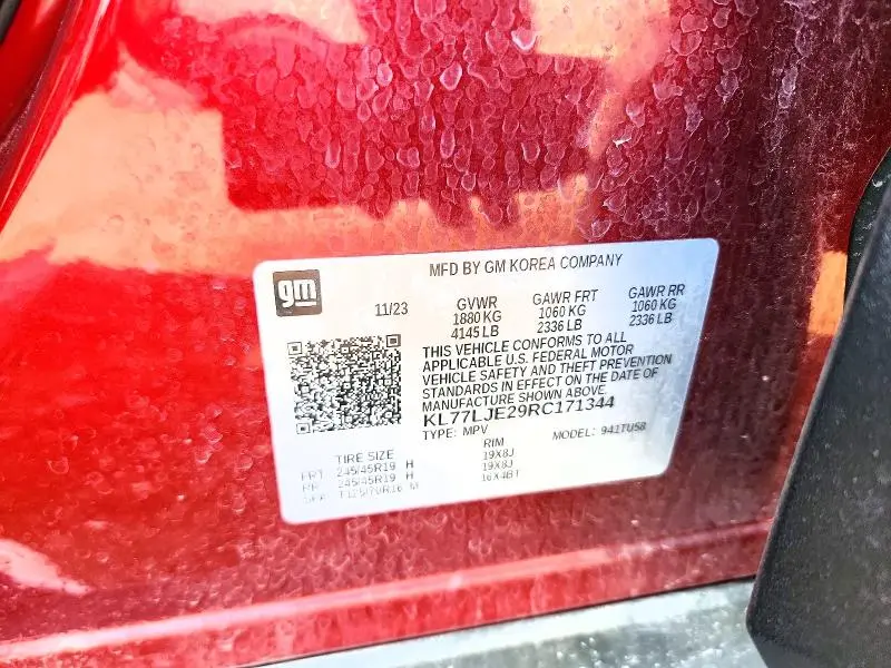 2024 CHEVROLET TRAX 2RS  