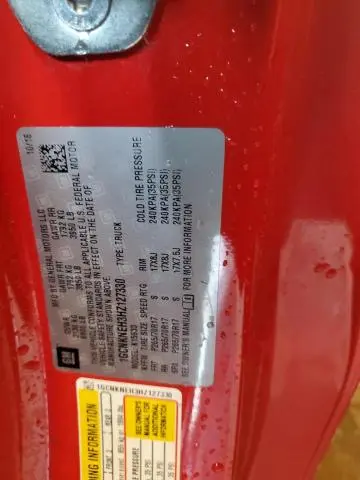 2017 CHEVROLET SILVERADO K1500  