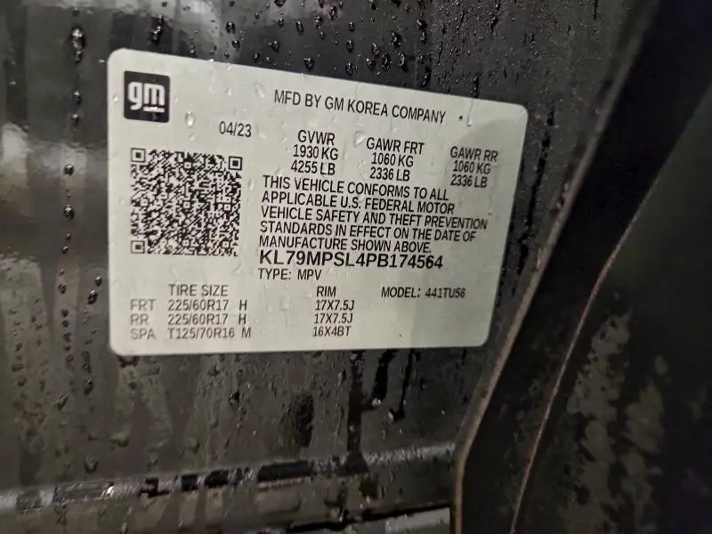 2023 CHEVROLET TRAILBLAZER LT  