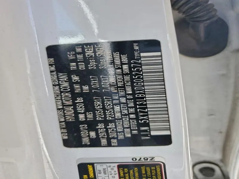 2013 HYUNDAI SANTA FE SPORT   