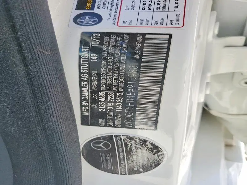 2014 MERCEDES-BENZ C 350  