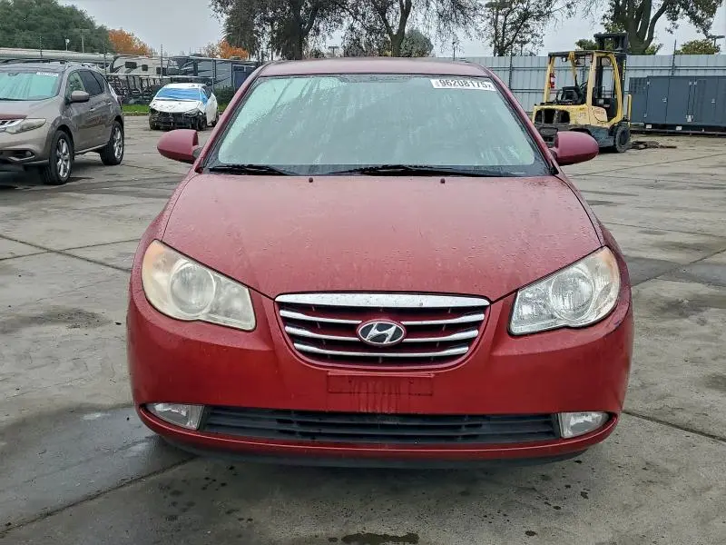 2010 HYUNDAI ELANTRA BLUE  