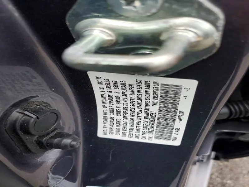 2019 HONDA INSIGHT TOURING  