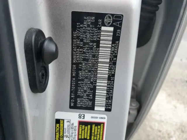 2011 TOYOTA COROLLA BASE  
