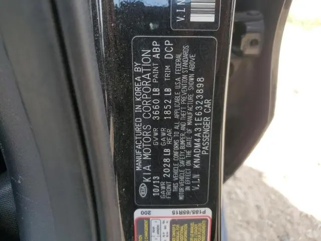 2014 KIA RIO LX
