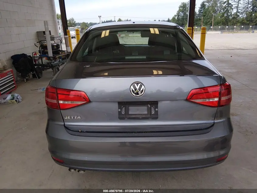 2015 VOLKSWAGEN JETTA 2.0L S