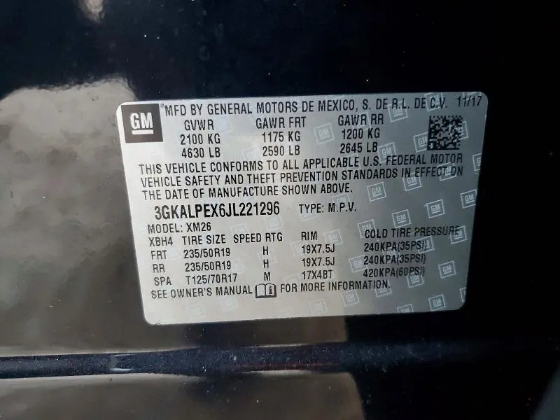 2018 GMC TERRAIN SLT  