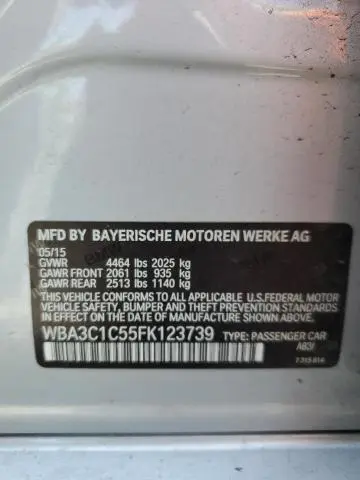 2015 BMW 328 I SULEV