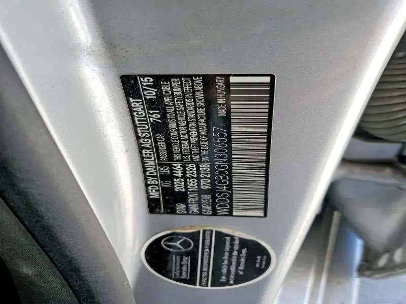 2016 MERCEDES-BENZ CLA 250 4MATIC  