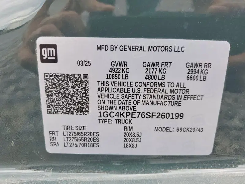 2025 CHEVROLET SILVERADO K2500 HEAVY DUTY LTZ  