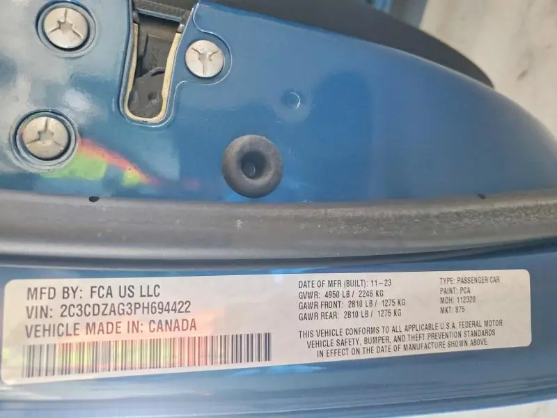 2023 DODGE CHALLENGER SXT  