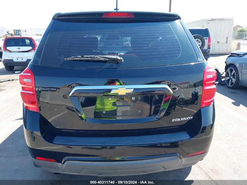 2016 CHEVROLET EQUINOX LS