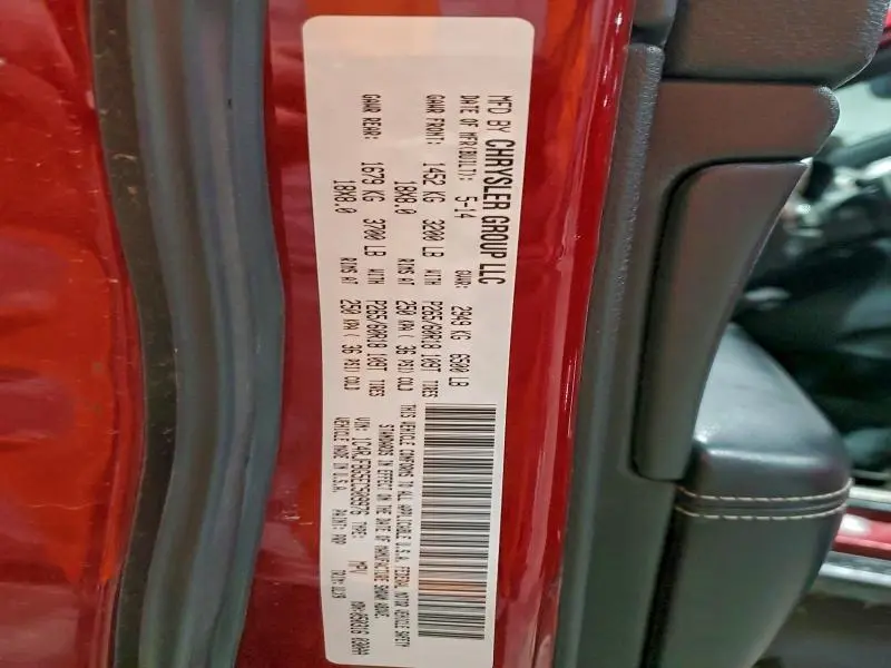 2014 JEEP GRAND CHEROKEE LIMITED  