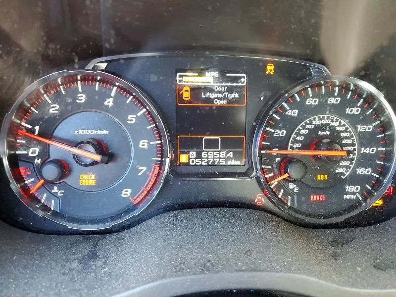2020 SUBARU WRX   