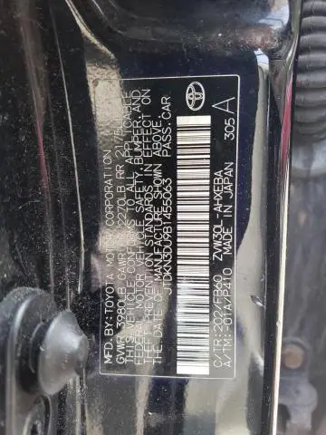 2011 TOYOTA PRIUS   