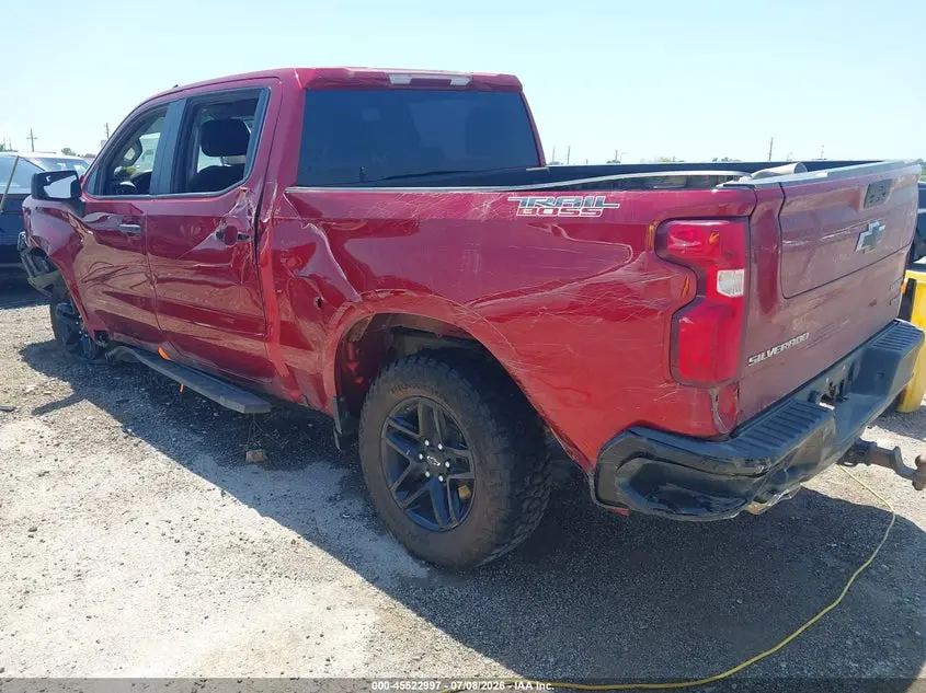 2021 CHEVROLET SILVERADO 1500 4WD  SHORT BED CUSTOM TRAIL BOSS