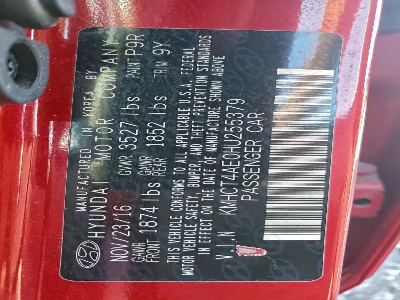 2017 HYUNDAI ACCENT SE  