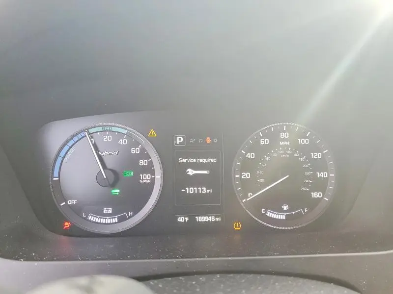 2017 HYUNDAI SONATA HYBRID  