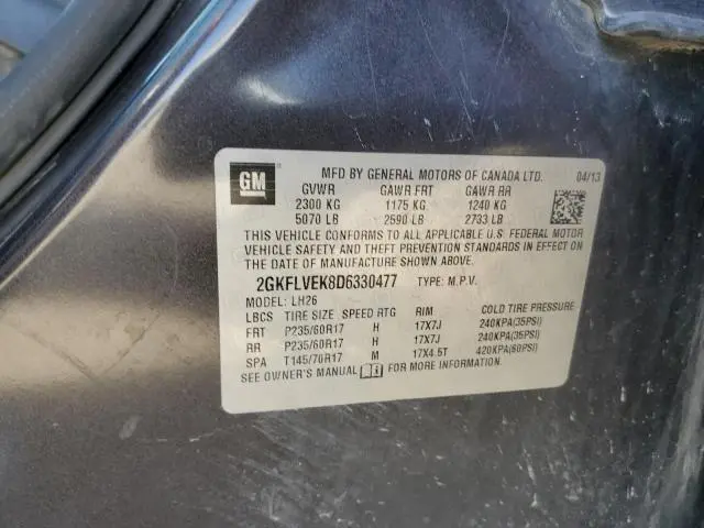 2013 GMC TERRAIN SLT  