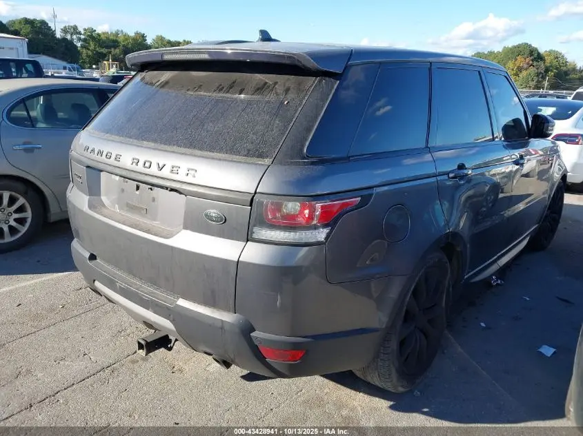 2016 LAND ROVER RANGE ROVER SPORT 3.0L V6 TURBOCHARGED DIESEL HSE TD6