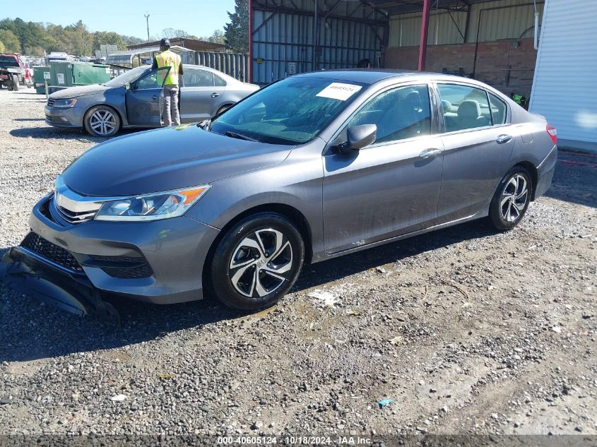 2016 HONDA ACCORD LX