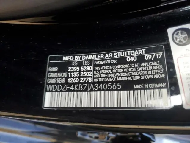 2018 MERCEDES-BENZ E 300 4MATIC  