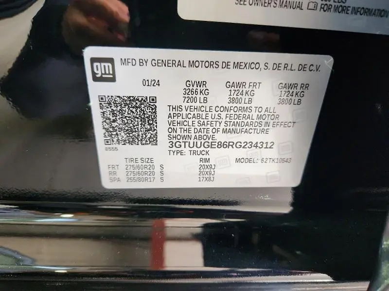 2024 GMC SIERRA K1500 DENALI  