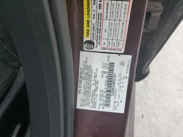 2011 FORD FUSION SEL